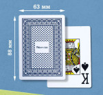 Карты для покера Poker Club синие